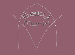 The Salty Monk logo